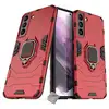 Image de Housse Etui Coque Rigide Anti Choc Pour Samsung Galaxy S22 Plus 5g + Verre Trempe - Rouge