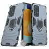 Image de Housse Etui Coque Rigide Anti Choc Pour Samsung Galaxy A53 5g + Film Ecran - Bleu Fonce