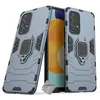 Image de Coque rigide anti choc pour Samsung Galaxy A53 5G + verre trempe - BLEU FONCE