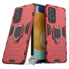 Image de Housse Etui Coque Rigide Anti Choc Pour Samsung Galaxy A53 5g + Verre Trempe - Rouge