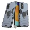 Image de Coque rigide anti choc pour Samsung Galaxy A13 4G + film ecran - BLEU FONCE
