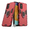 Image de Coque rigide anti choc pour Samsung Galaxy A13 4G + film ecran - ROUGE