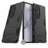 Image de Coque rigide anti choc pour Huawei P50 Pro + verre trempe - NOIR
