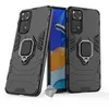 Image de Coque rigide anti choc pour Xiaomi Redmi Note 11 4G / Redmi Note 11S + verre trempe - NOIR