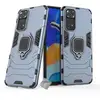 Image de Housse Etui Coque Rigide Anti Choc Pour Xiaomi Redmi Note 11 4g / Redmi Note 11s + Verre Trempe - Bleu Fonce