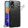 Image de Coque silicone gel fine pour Xiaomi Redmi Note 11 4G / Redmi Note 11S + film ecran - TPU TRANSPARENT
