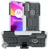 Image de Housse Etui Coque Rigide Anti Choc Pour Motorola Moto E20 / E30 / E40 + Film Ecran - Blanc