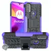 Image de Housse Etui Coque Rigide Anti Choc Pour Motorola Moto E20 / E30 / E40 + Film Ecran - Mauve