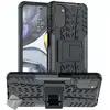 Image de Housse Etui Coque Rigide Anti Choc Pour Motorola Moto G22 / E32 / E32s + Film Ecran - Noir