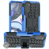 Image de Coque rigide anti choc pour Motorola Moto G22 / E32 / E32s + film ecran - BLEU