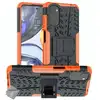 Image de Housse Etui Coque Rigide Anti Choc Pour Motorola Moto G22 / E32 / E32s + Film Ecran - Orange