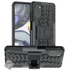 Image de Coque rigide anti choc pour Motorola Moto G22 / E32 / E32s + verre trempe - NOIR