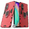 Image de Housse Etui Coque Rigide Anti Choc Pour Huawei Honor 50 Se / Nova 9 Se + Film Ecran - Rouge