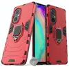 Image de Housse Etui Coque Rigide Anti Choc Pour Huawei Honor 50 Se / Nova 9 Se + Verre Trempe - Rouge