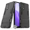 Image de Coque rigide anti choc pour Oppo Find X3 Lite / Realme GT Master Edition + film ecran - NOIR