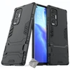 Image de Housse Etui Coque Rigide Anti Choc Pour Oppo Find X3 Neo + Verre Trempe - Noir
