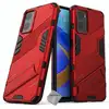 Image de Housse Etui Coque Rigide Anti Choc Pour Oppo A36 / A76 / A96 / Realme 9i + Film Ecran - Rouge