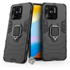 Image de Housse Etui Coque Rigide Anti Choc Pour Xiaomi Redmi 10c + Verre Trempe - Noir
