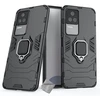 Image de Coque Pour Xiaomi Poco F4 5g - Housse Etui Rigide Anti Choc + Verre Trempe - Noir