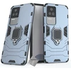 Image de Coque Pour Xiaomi Poco F4 5g - Housse Etui Rigide Anti Choc + Verre Trempe - Bleu Fonce