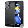Image de Coque Pour Xiaomi Poco X4 Gt 5g - Housse Etui Silicone Gel Carbone + Film Ecran - Noir