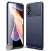 Image de Coque Pour Xiaomi Poco X4 Pro 5g - Housse Etui Silicone Gel Carbone + Film Ecran - Bleu Fonce