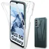 Image de Coque Pour Samsung Galaxy M13 4g / M23 5g - Housse Etui Silicone Gel 360 Integrale + Film Ecran - Transparent