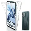 Image de Coque pour Samsung Galaxy M13 4G / M23 5G - housse etui silicone gel fine 360 integrale (avant et arriere) + film ecran - TRANSPAREN