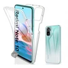 Image de Coque Pour Xiaomi Poco M5s - Housse Etui Silicone Gel 360 Integrale + Verre Trempe - Transparent