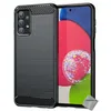 Image de Coque pour Samsung Galaxy A23 4G / 5G - housse etui silicone gel carbone + film ecran - NOIR