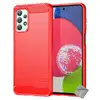 Image de Coque Pour Samsung Galaxy A23 4g / 5g - Housse Etui Silicone Gel Carbone + Film Ecran - Rouge