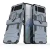 Image de Coque Pour Samsung Galaxy Z Flip 4 5g - Housse Etui Rigide Anti Choc - Bleu Fonce