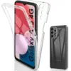 Image de Coque Pour Samsung Galaxy A13 4g / 5g / A04s - Housse Etui Silicone Gel 360 Integrale + Verre Trempe - Transparent