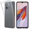 Image de Coque Pour Xiaomi Redmi 12c / Redmi 11a / Poco C55 - Housse Etui Silicone Gel Fine + Verre Trempe - Transparent Tpu
