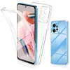 Image de Coque pour Xiaomi Redmi Note 12 4G - housse etui silicone gel fine 360 integrale (avant et arriere) + film ecran - TRANSPARENT