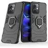 Image de Coque Pour Xiaomi Poco X5 5g / Redmi Note 12 5g - Housse Etui Rigide Anti Choc + Verre Trempe - Noir