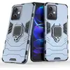 Image de Coque Pour Xiaomi Poco X5 5g / Redmi Note 12 5g - Housse Etui Rigide Anti Choc + Verre Trempe - Bleu Fonce