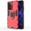 Image de Coque Pour Xiaomi Poco X5 Pro 5g / Redmi Note 12 Pro 5g - Housse Etui Rigide Anti Choc + Verre Trempe - Rouge