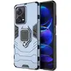 Image de Coque Pour Xiaomi Redmi Note 12 Pro+ Plus 5g - Housse Etui Rigide Anti Choc + Verre Trempe - Bleu Fonce