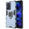 Image de Coque pour Xiaomi Redmi Note 12 Pro+ Plus 5G - housse etui rigide anti choc + verre trempe - BLEU FONCE