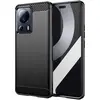 Image de Coque Pour Xiaomi 13 Lite 5g - Housse Etui Silicone Gel Carbone + Film Ecran - Noir