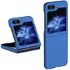 Image de Coque Pour Samsung Galaxy Z Flip 5 5g - Housse Etui Rigide Avant Et Arriere - Bleu Fonce