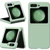 Image de Coque Pour Samsung Galaxy Z Flip 5 5g - Housse Etui Rigide Avant Et Arriere - Vert Clair