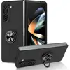 Image de Coque Pour Samsung Galaxy Z Fold 5 5g - Housse Etui Rigide Bague Anti Choc Magnetique - Noir
