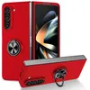 Image de Coque pour Samsung Galaxy Z Fold 5 5G - housse etui rigide bague anti choc magnetique - ROUGE