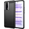 Image de Coque Pour Xiaomi Poco F5 Pro 5g / Redmi K60 / K60 Pro - Housse Etui Silicone Gel Carbone + Film Ecran - Noir