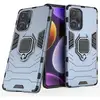Image de Coque Pour Xiaomi Poco F5 5g / Redmi Note 12 Turbo - Housse Etui Rigide Anti Choc + Verre Trempe - Bleu Fonce