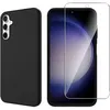 Image de Coque pour Samsung Galaxy S23 FE 5G - housse etui silicone gel fine + film ecran - NOIR