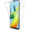 Image de Coque Pour Xiaomi Redmi A1 / A2 - Housse Etui Silicone Gel 360 Integrale + Verre Trempe - Transparent
