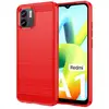 Image de Coque Pour Xiaomi Redmi A1 / A2 - Housse Etui Silicone Gel Carbone + Film Ecran - Rouge